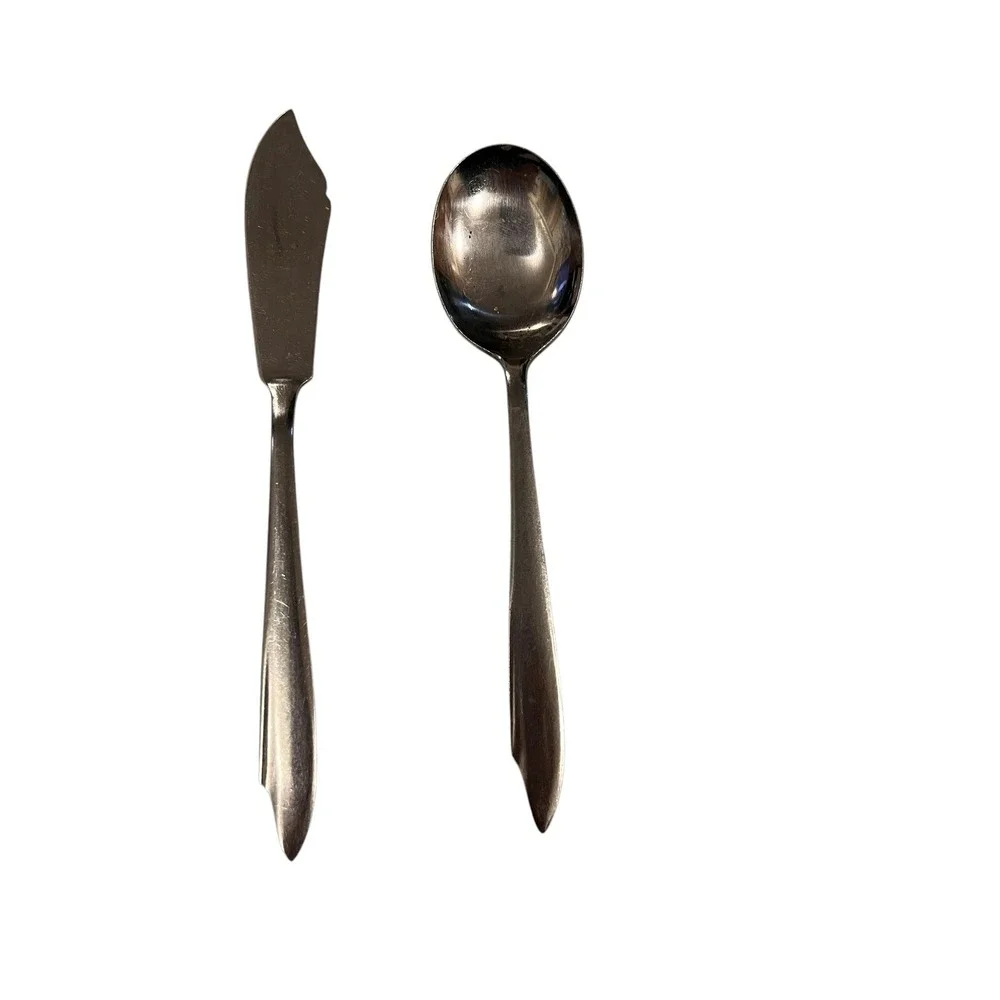 67 Pcs Vintage Stainless Steel Flatware Mid Century Modern Japan